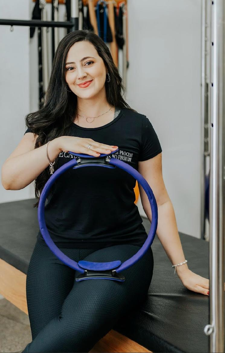 Amanda Sales, fundadora do Studio de Pilates Amanda Sales